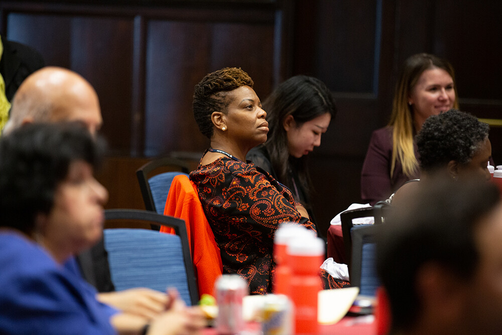 UPHS Fellows listening to the speakers